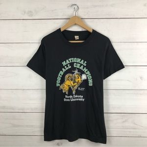 Vintage 1985 North Dakota State University National Champions RARE T-Shirt